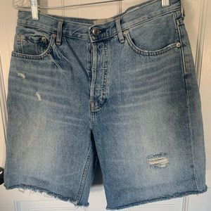 EVERLANE cheeky long shorts high waisted size 28/ 29